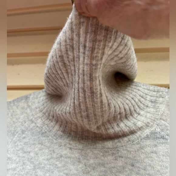 The Group Babaton light grey wool cashmere/nylon blend longsleeved turtleneck XS - Picture 4 of 7